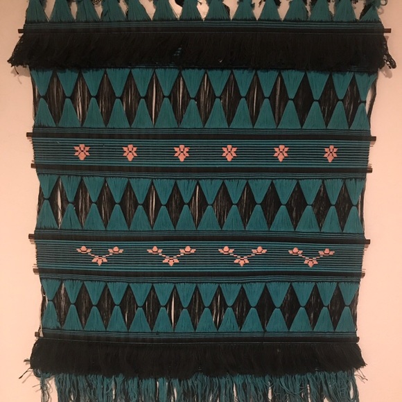 Other - Large vintage woven wall hanging